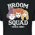 thumbnail image 3 of Hocus Pocus - Broom Squad - Juniors Cropped Cotton Blend T-Shirt, 3 of 5