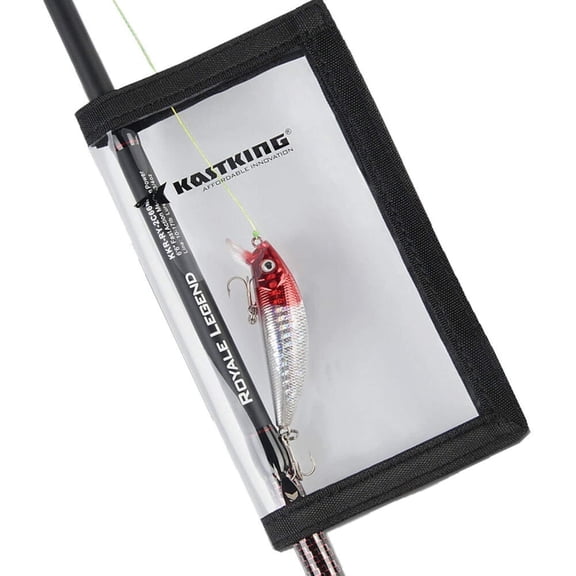 KastKing Madbite Lure Wraps, Available in Two Sizes, Keeps Lures Safe, Durable & Clear PVC