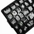 thumbnail image 1 of Aarco Products HF1.5 1.5 in. Universal Single Tab Changeable Letters, 1 of 1