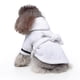 thumbnail image 1 of Albornoz para mascotas, toalla de baño para perros, bata de baño ajustable para gatos, bata de baño de secado rápido con cinturón y capucha para cachorros, perros pequeños, gatos, blanco S Sailing Electrónica, 1 of 5