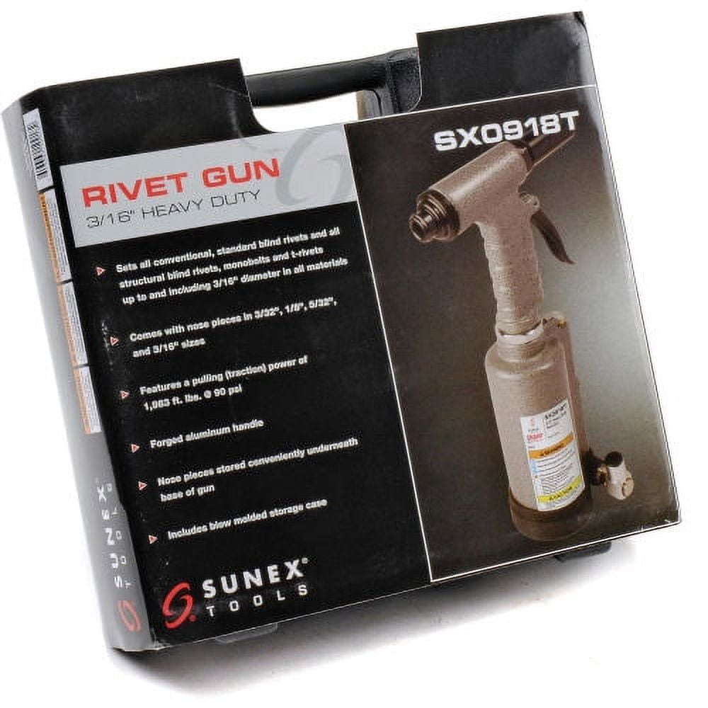 Sunex Tools SX0918T - 3/16" Heavy Duty Rivet Gun