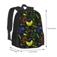 thumbnail image 3 of Vsdgher Game Play Print Backpack for Women Men School Bookbag with Laptop Compartment for College Work Travel, Simple Fashion Casual Daypack, Fit 15" Laptop, 3 of 8