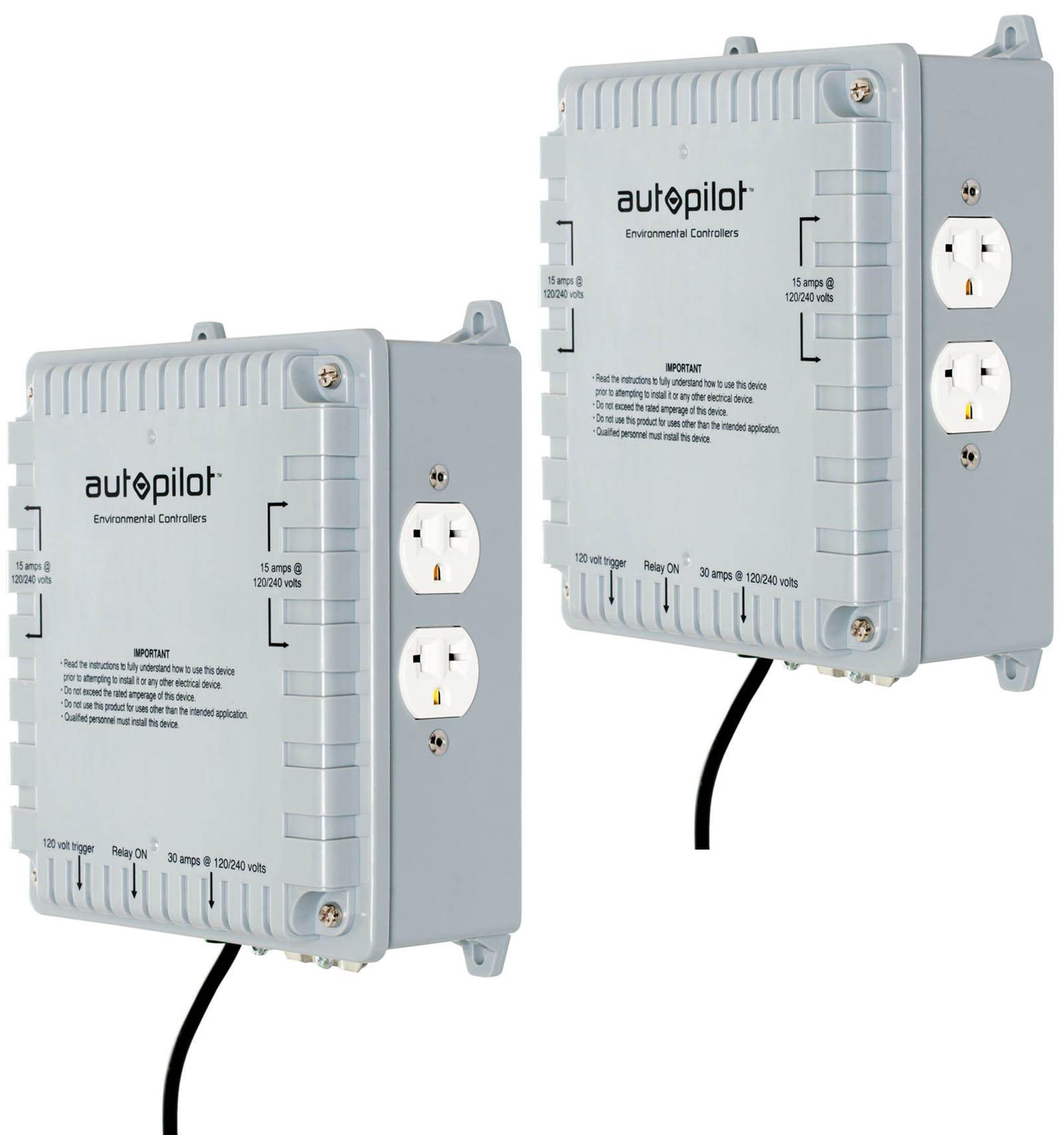 AutoPilot (2) Hydrofarm High Power HID Master Lighting Controllers