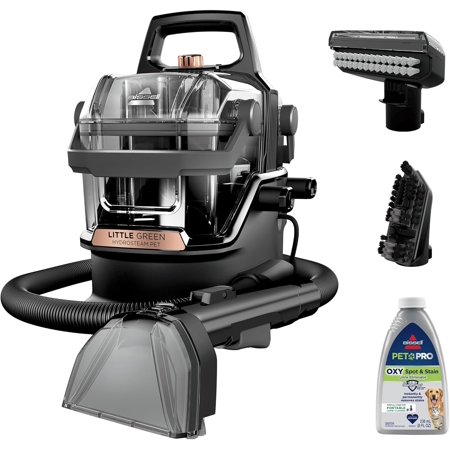 Little Green HydroSteam Multi-Purpose Portable Carpet and Upholstery Cleaner, Car and Auto Detailer, 3618