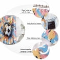 thumbnail image 6 of Sports Football, Minimalist Painted Art Waterproof Fabric Shower Curtain, Waterproof Fabric Shower Curtain for Bathroom Curtains Bathtubs Hotel Washable Shower Curtains with 12 Hooks Standard 60x72, 6 of 8