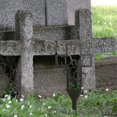thumbnail image 4 of Grave Ornament, Grave Stud Cross For Dad/mum, Grave Stud Grave Heart Made Of Stainless Steel, Personal Funeral Tributes, Weatherproof, Commemorative C, 4 of 5
