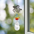 thumbnail image 2 of Woodstock Crystal Suncatchers, Crystal Fantasy Turtle, Crystal Wind Chimes For Inside, Office, Kitchen, Living Room Décor, 4.5"L, 2 of 7