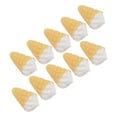 thumbnail image 1 of Mini Casa De Helado, Decoración Linda Casa De Muñecas Cono De Helado 1:6 Portátil Para El Hogar Para Manualidades, 1 of 7