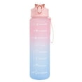 thumbnail image 2 of D-GROEE 750ml Sports Water Bottles,Portable Wide Mouth Bottle Leakproof Plastic Space Cup Travel Mugs with Straw for Outdoor Sports, 2 of 8