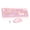 Pink, variant on MageGee V920 Wireless Gaming Keyboard and Mouse Combo – Retro Pink Keyboard, Ergonomic Design, 2.4G, Whisper Quiet Keys, Adjustable DPI Mouse, Pink Desk Accessories Office Supplies
