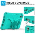 thumbnail image 2 of for Samsung Galaxy Tab A9+ 11.0" 2023 SM-X210 / SM-X215 / SM-X216B Case for Kids with 90° Rotatable Folding Butterfly Stand Shoulder Strap Cover Heavy Duty Protection for Tab A9+ 2023, Mint, 2 of 6
