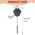thumbnail image 2 of ACDANC 2Pcs Fly Swatter,Suitable for Kitchens,Telescopic Stainless Steel Handle & Durable Wide Paddle,Ergonomic Non-Slip Grip House Must Haves Cute Bear Paw Design, 2 of 7