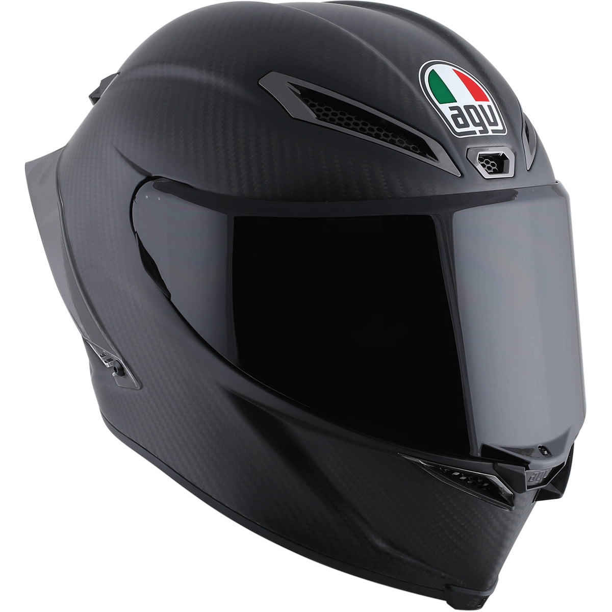 AGV Pista GP R Helmet Full Face (Solid Black Matte, Medium/Small)