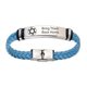 thumbnail image 5 of Ruifaya Pulsera con la bandera de Israel Pulsera con banderas de estrellas Regalo de joyería de apoyo a Israel, 5 of 6