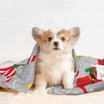thumbnail image 4 of Naloa Merry Christmas Gnome1 Dog Blanket, 3 Sizes Cat Blanket for Indoor Cats Large Medium Small Dog Gifts-Large, 4 of 8