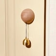 thumbnail image 3 of Brass Solid Wood Doorbell with Magnetic Absorber – Elegant Decorative Pendant for Home, Car, Refrigerator & Handicrafts – Crisp Healing Sound for Elegant Interior & Exterior Use, 3 of 5