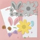 thumbnail image 3 of Troqueles de metal para hacer tarjetas: osito de peluche, conejo, gato, perro y elefante., 3 of 7