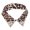 B, variant on Pattern Rhinestones Faux Collar Detachable Collar Neckpiece For Women Shirt Dress Easy Wear Outfit Enhancement