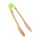 thumbnail image 1 of Pinzas Para De Bambú Pinzas Para Servir Comida, Pan Tostado, Ensalada, , Parrilla, Hornear, Freír, 30 Cm Verde 1 BLESIY Pinzas de bambú, 1 of 8