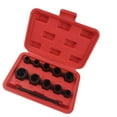 thumbnail image 3 of Masteelf 11 PCS/Set Puller Bolt Extractor Kit Nut Extractor Broken Bolts Remover 17X11 Cm, 3 of 8