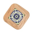 thumbnail image 1 of Protectores de platos, posavasos de madera, almohadillas aislantes para mesa de cocina y comedor Tipo D, 1 of 9