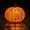 A, variant on OCCOA Halloween Pumpkin Lamp Lighting Candle Decoration, Crackled Resin Pumpkin with Warm Glow for Party Tabletop, Thanksgiving Fall Home Decor, A