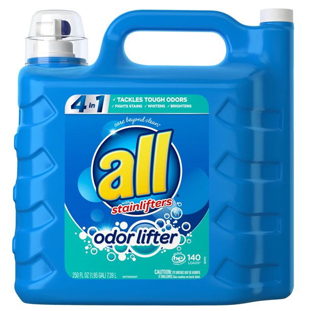 Product Of All Odor Lifter Liquid Laundry Detergent 250 fl. oz