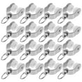 thumbnail image 1 of Miangastore Side Mounted Pulleys for Curtains 20Pcs 0.9In X 0.7In X 0.4In, 1 of 8