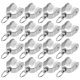 thumbnail image 1 of 20 rodillos para riel de cortina, poleas deslizantes duraderas, accesorios de polea de riel flexible, 1 of 5