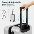 thumbnail image 5 of Terby 20” Unisex Hardside Spinner Luggage, Silver, 5 of 5