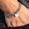 thumbnail image 5 of Chain Bracelet for Women Men, Stainless Steel Bracelets, Minimalist Chain Jewelry, Fashion Accessories, Gift for Mom, Wife, Valentine's Day, 5 of 5