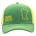thumbnail image 1 of Gorra John Deere Farm State Pride Verde/Amarillo Minnesota, 1 of 4