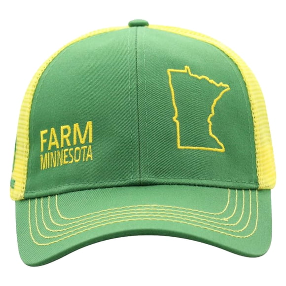 Gorra John Deere Farm State Pride Verde/Amarillo Minnesota