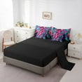 thumbnail image 5 of Castle Fairy Abstract Spiral Bedding Comforter Set,Gradient Geometric Queen Bedding Sets, 5 of 8
