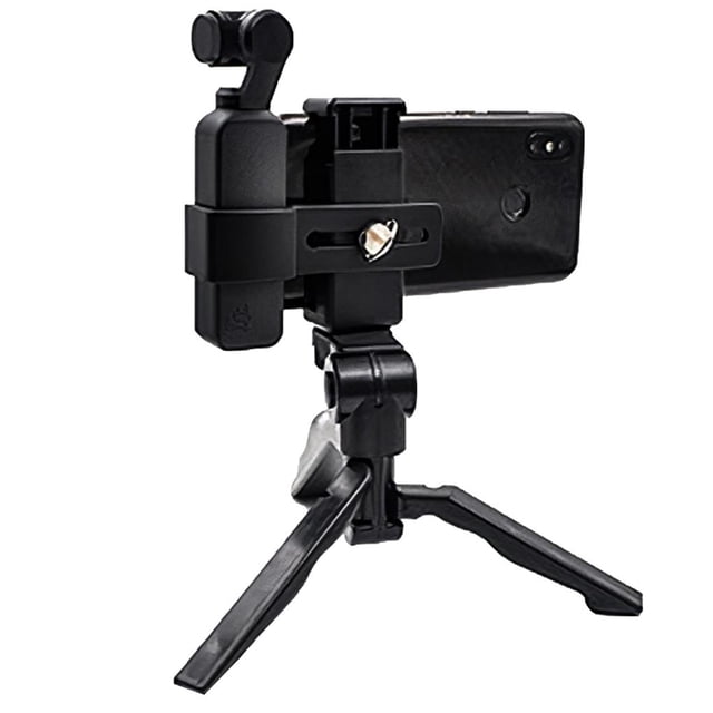 Soporte De Trípode Para Teléfono Con 1/4 Orificio De Tornillo Estabilizador De Teléfono Soporte Para Teléfono Fácil De Usar Antideslizante Plegable Compatible Para Dji Osmo Pocket Phone Gimbal Sweethay EL006863-00