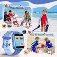 thumbnail image 3 of Juego de entretenimiento para niños, reloj, calculadora, conteo de pasos, foto, vídeo, música, pantalla de alta definición, cámara dual, 3 of 5