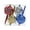 Multicolor, variant on Matoen 4 Pieces Christmas Lollipop Ornaments Plastic Lollipop Christmas Tree Hanging Ornament Fake Candy Lollipop Decorations with Rope for Xmas Tree Home Decor