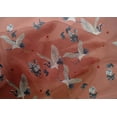 thumbnail image 4 of oneOone Cotton Silk Fabric Dot|Floral & Stork Bird Print Fabric BTY 42 Inch Wide, 4 of 4