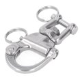 thumbnail image 4 of Sailing Boat Snap Shackle,  Marine Swiveling Snap Shackle 316 Stainless Steel Rapid Release  For Maintenance, 4 of 8