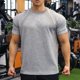 thumbnail image 1 of pstuiky camisetas para hombre, Blusas deportivas casuales de manga corta con cuello redondo y color sólido para hombre ropa de hombre m, 1 of 5