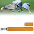 thumbnail image 4 of Afilador de golf de acero inoxidable, cuchillo de limpieza, herramienta de afilado para ranurado de palos, suministros de accesorios con mango de aleación de aluminio, color dorado, 4 of 8