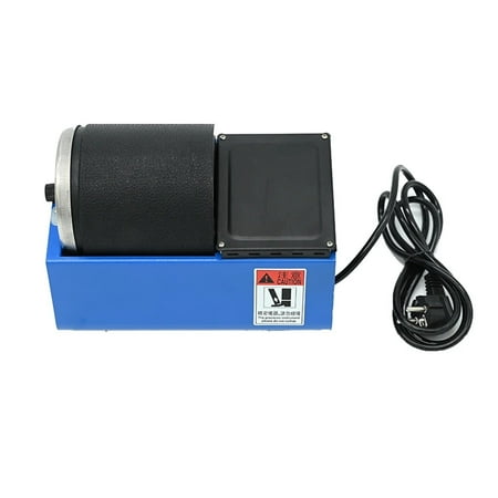 

HBM Mini Rotary Polishing Machine Bead Polisher With Rubber Buckets Roll Barrel Rotary Grinding Jewelry Tools