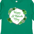 thumbnail image 4 of Inktastic Happy St. Patrick's Day Clovers Boys or Girls Long Sleeve Toddler T-Shirt, 4 of 5