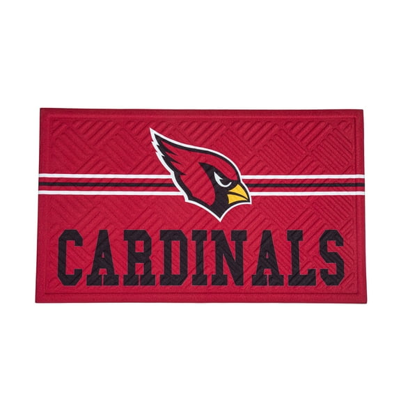 Arizona Cardinals Embossed Door Mat