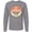 AC-Heather Grey, variant on Inktastic Horseshoe Player Long Sleeve T-Shirt