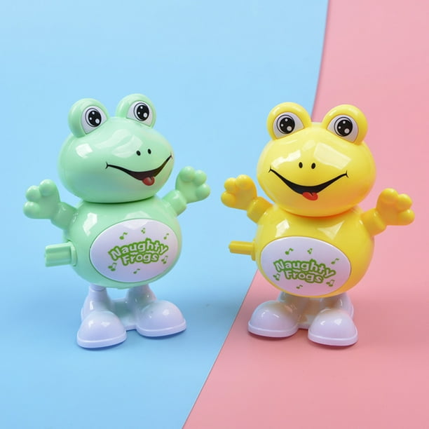Lubelski Wind up Toys Retotable Eco-friendly Plastic Wind Up Frog Toys for  Kids 