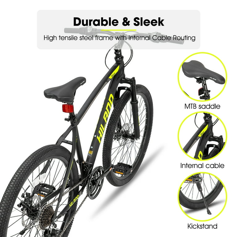 Hiland 26/27.5 Inch MTB, Shimano 21 Speed, Suspension Fork Hiland 26/27.5 Inch MTB, Shimano 21 Speed, Suspension Fork