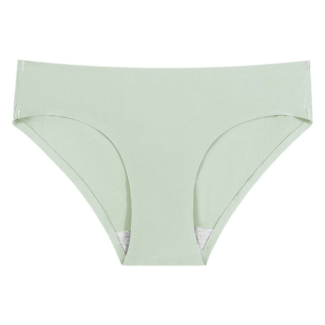 PMVFHDE Seamless Low Waist Breathable Thong Thin Solid Color Womens Underwear For Sports Comfort