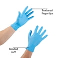 thumbnail image 2 of McKesson Confiderm 3.8 Nitrile Exam Gloves, Blue Medical Gloves - Size Medium, 100 Count, 10 Boxes, 1000 Total, 2 of 11