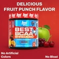 thumbnail image 4 of BPI Sports Best BCAA Shredded, Caffeine-Free Thermogenic Recovery Powder, Fruit Punch, 9.7 oz (25 Servings), 4 of 8